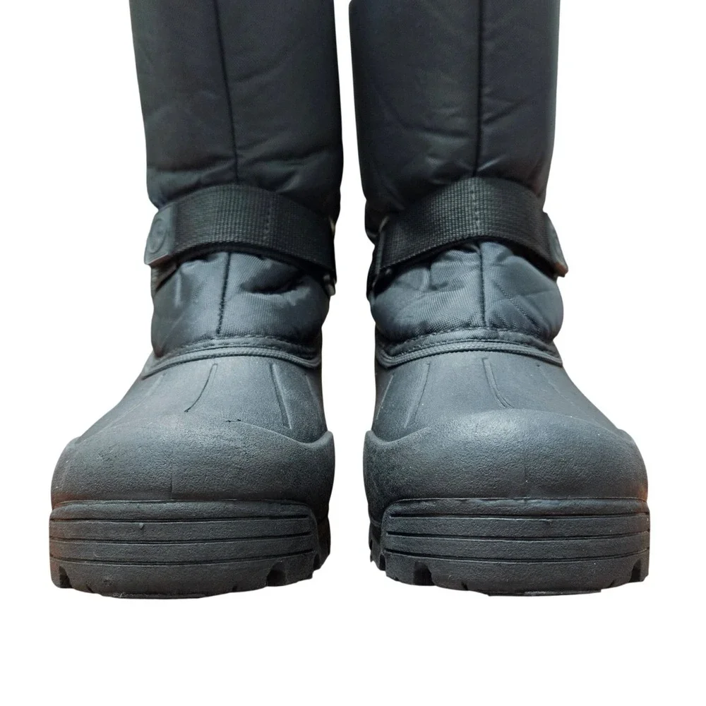 Northside Kids Snow Boots Size 4 Black 3M Thinsulate Insulated Winter Boots
